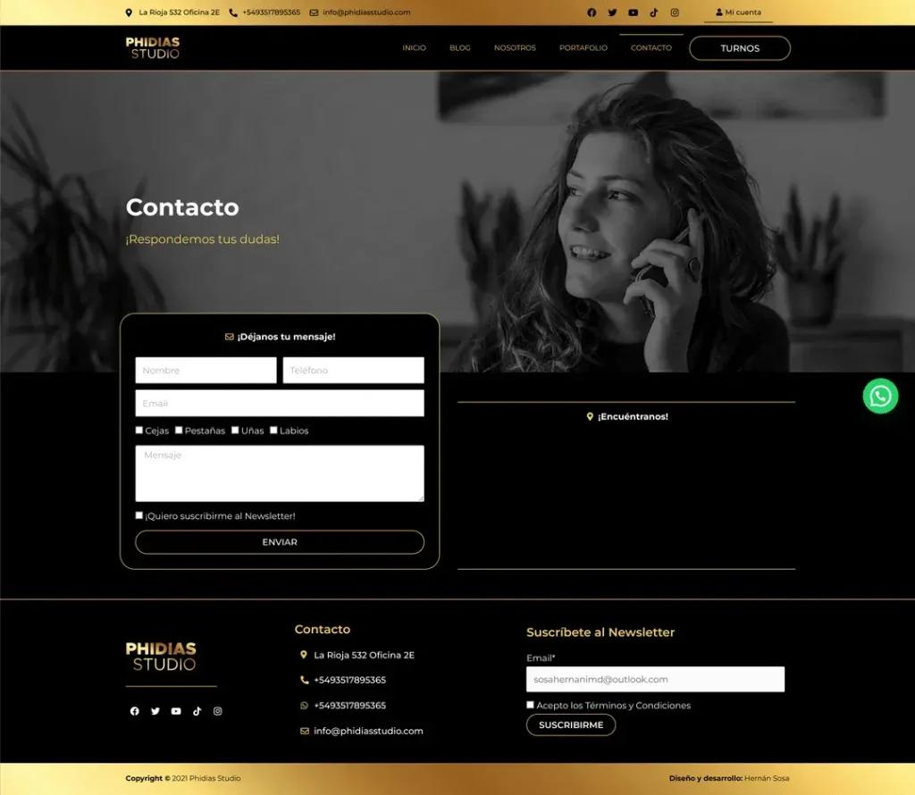 Phidias-Studio-Estetica-Contacto