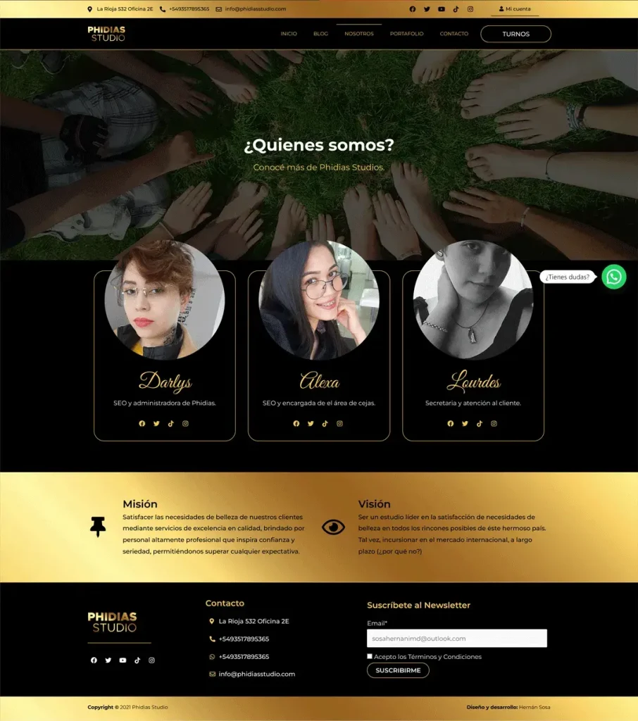 Phidias-Studio-Estetica-Nosotros