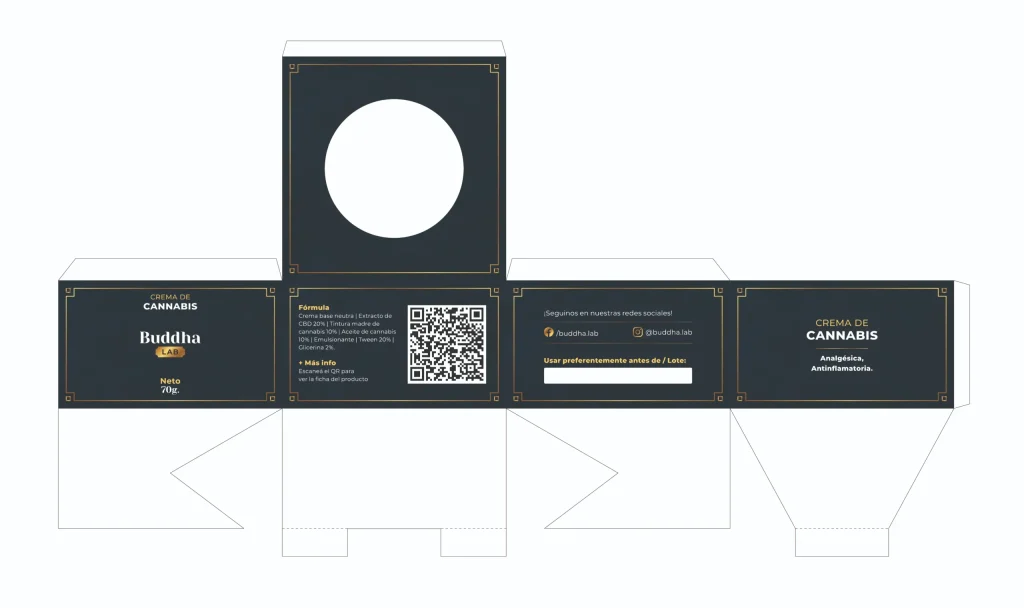 BUDDHA LAB PACKAGINGS_Pack Crema