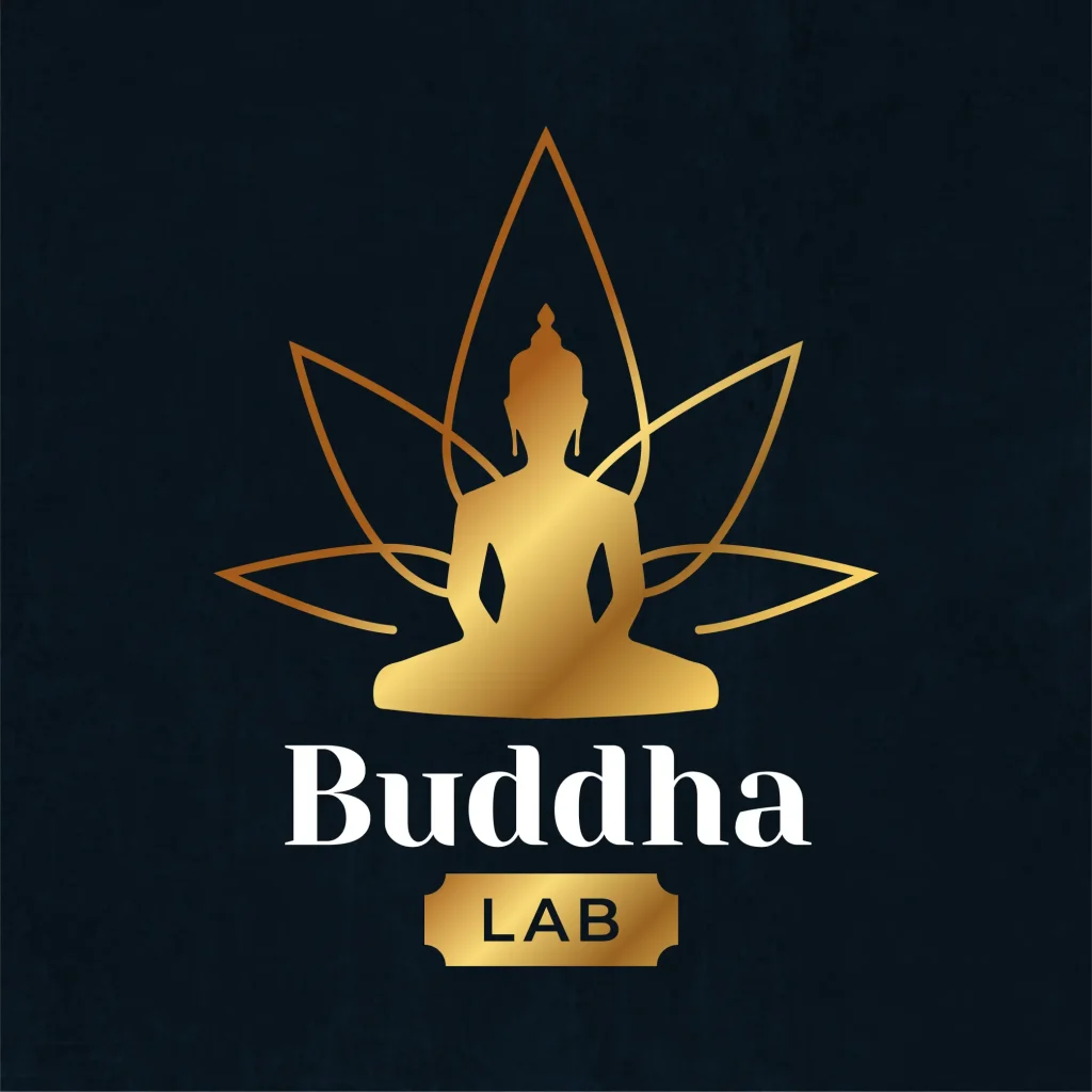 Identidad_Buddha Lab_Fondo Azul