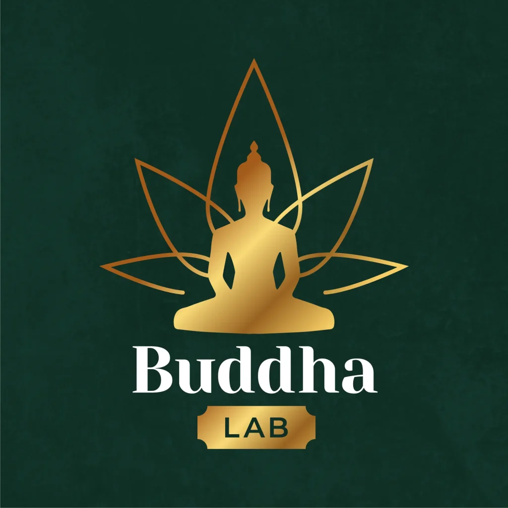 Identidad_Buddha Lab_Fondo Verde
