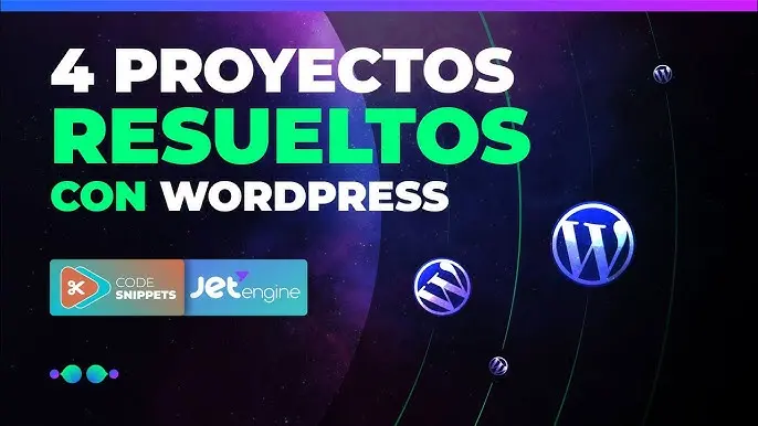 4 proyectos resueltos con Wordpress