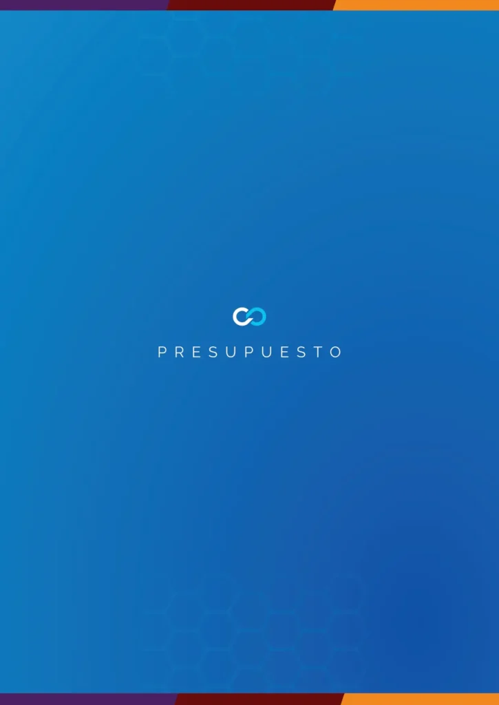 Diseño de hoja de presupuesto - Grupo Dinsar