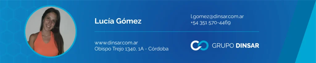 Diseño de firmas para mails de Grupo Dinsar