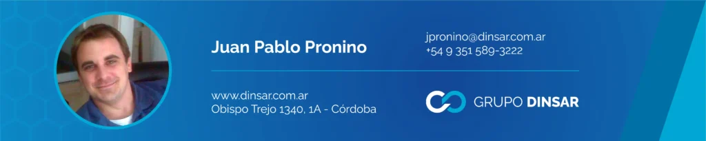 Diseño de firmas para mails de Grupo Dinsar
