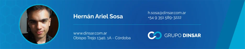 Diseño de firmas para mails de Grupo Dinsar
