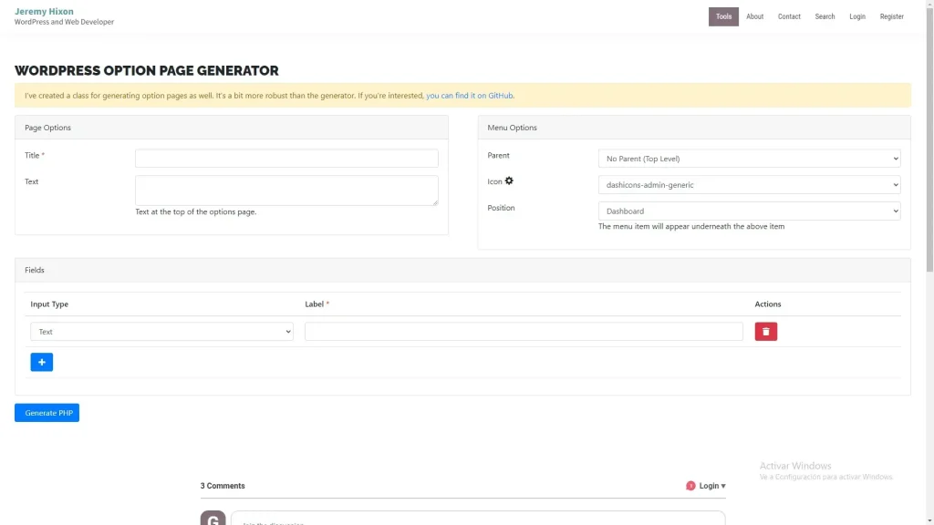 Jeremy Hixon screenshot