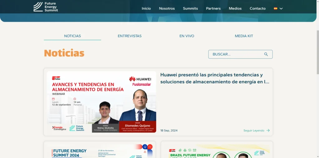Noticias - Future Energy Summit