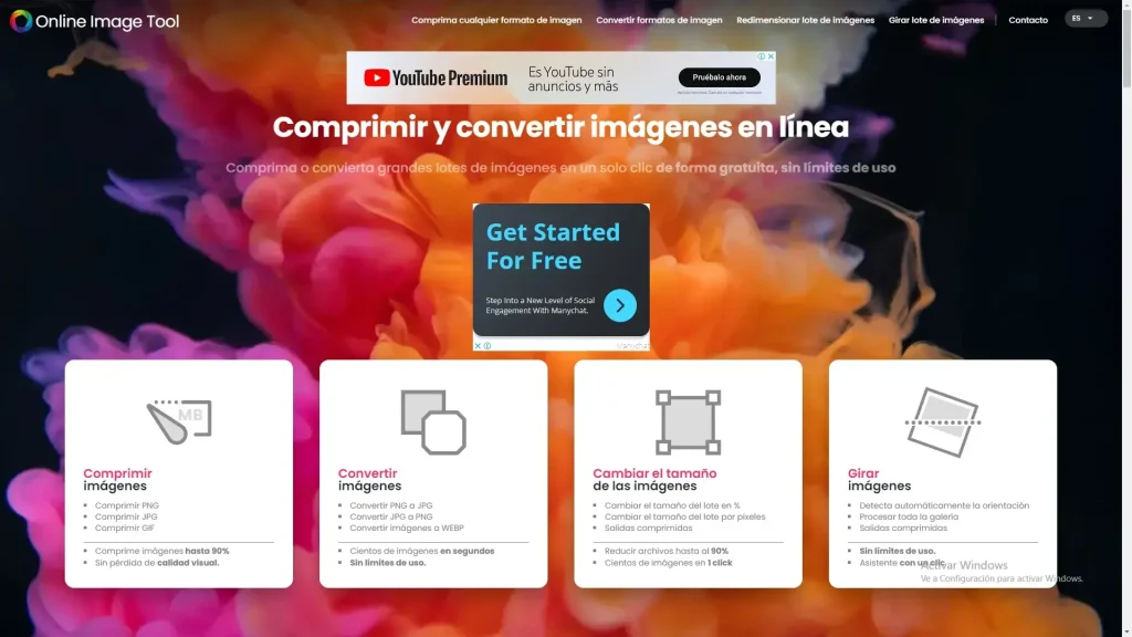 Online Image Tool screenshot